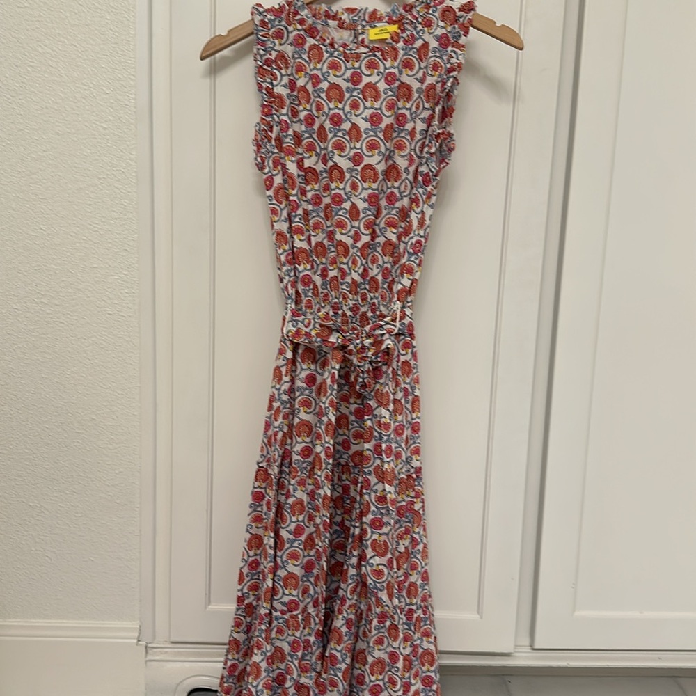 Roller Rabbit patterned midi dress XS - Picture 4 of 5